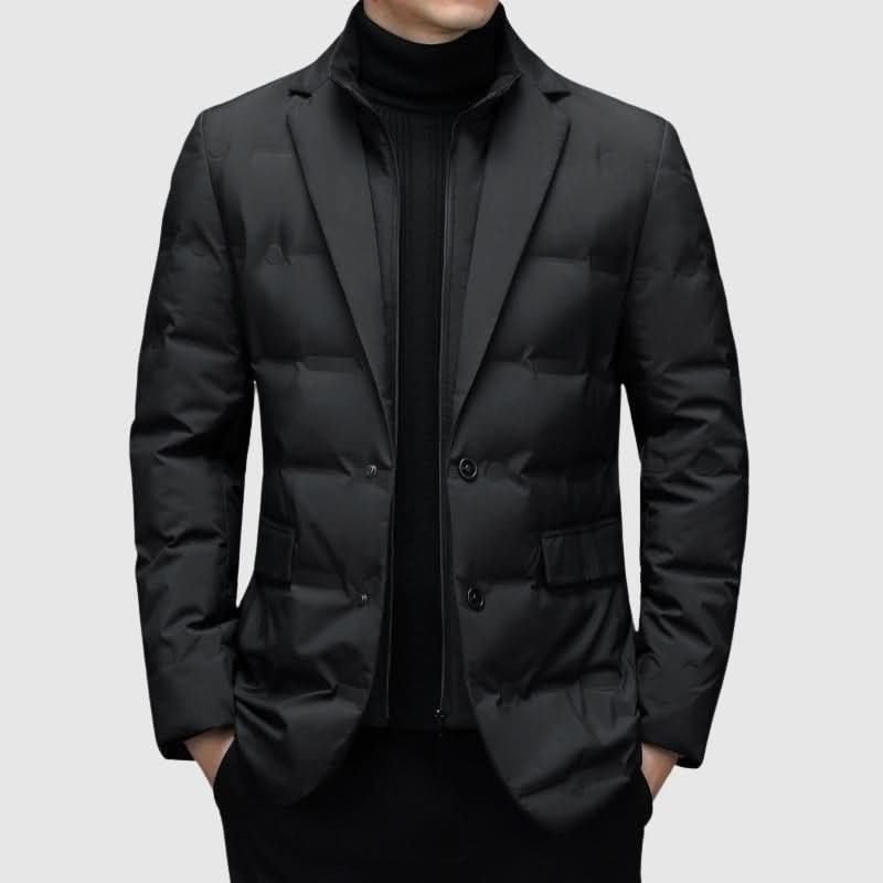 Lurevo | Puffer Jacket – Elegant Slim Fit Winter Coat