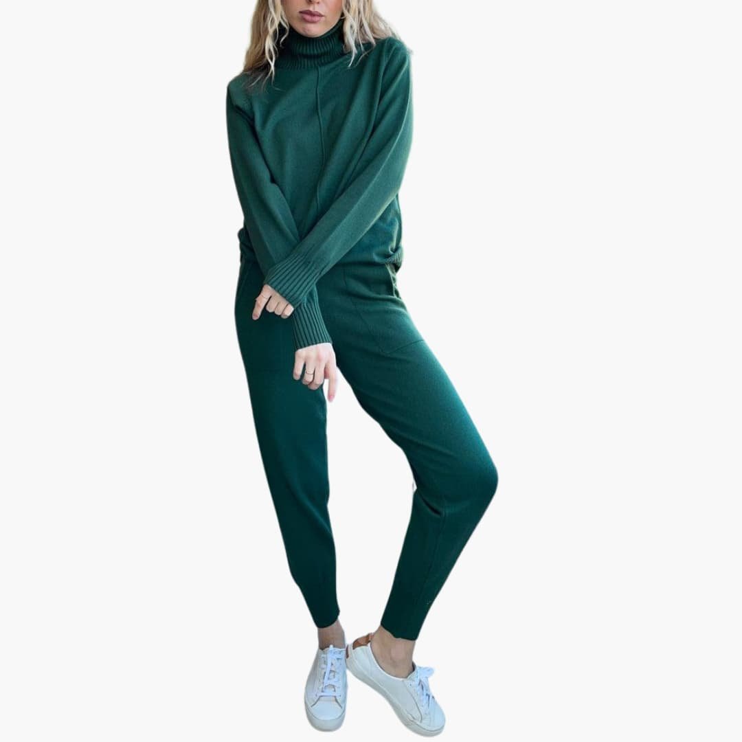 Knitwear | Turtleneck Knit Lounge Set for Women