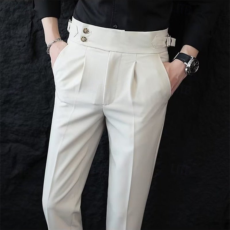Quentin | Tailored Straight-Leg Trousers for Men