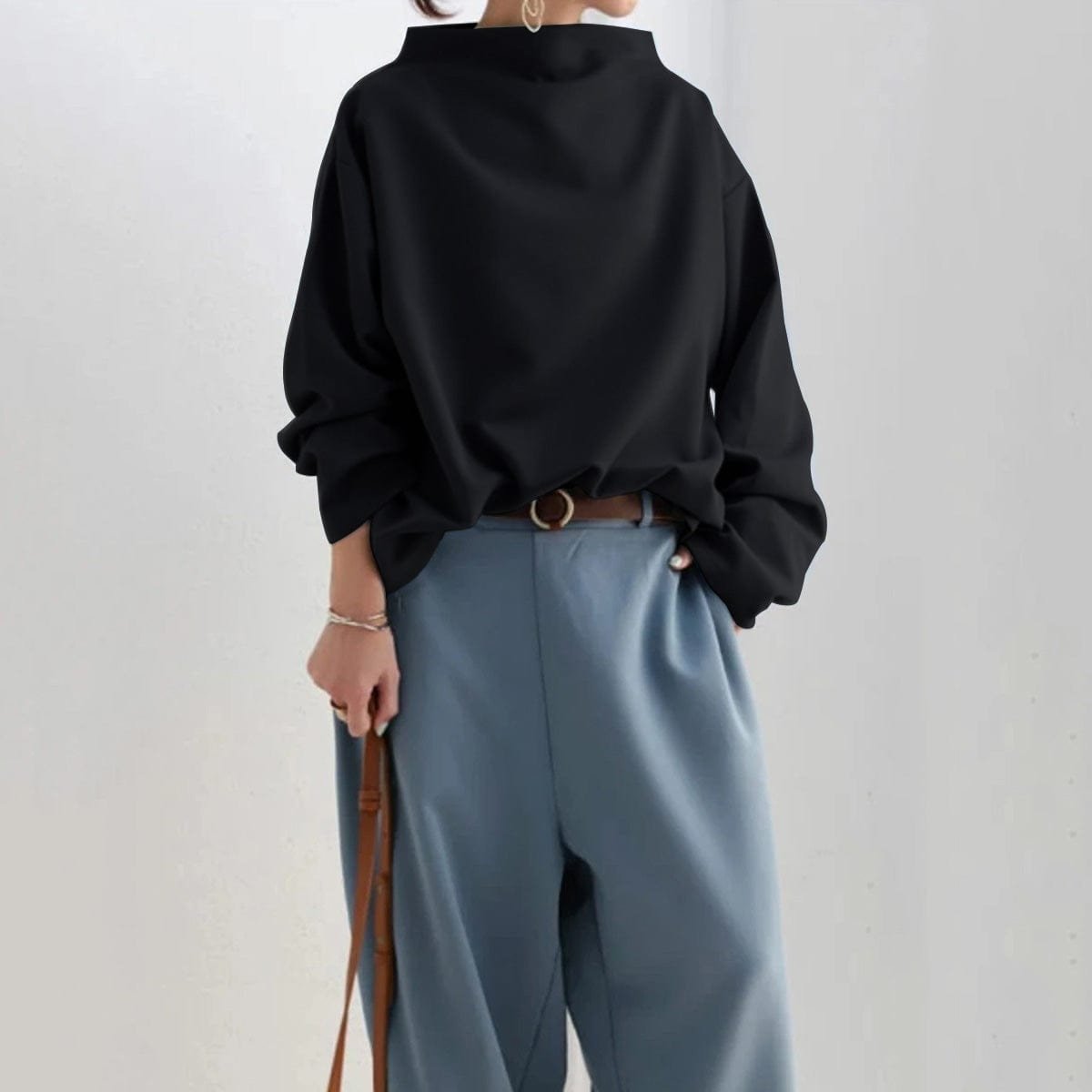 Lena | Eleganter und bequemer Damen Oversize Strickpullover