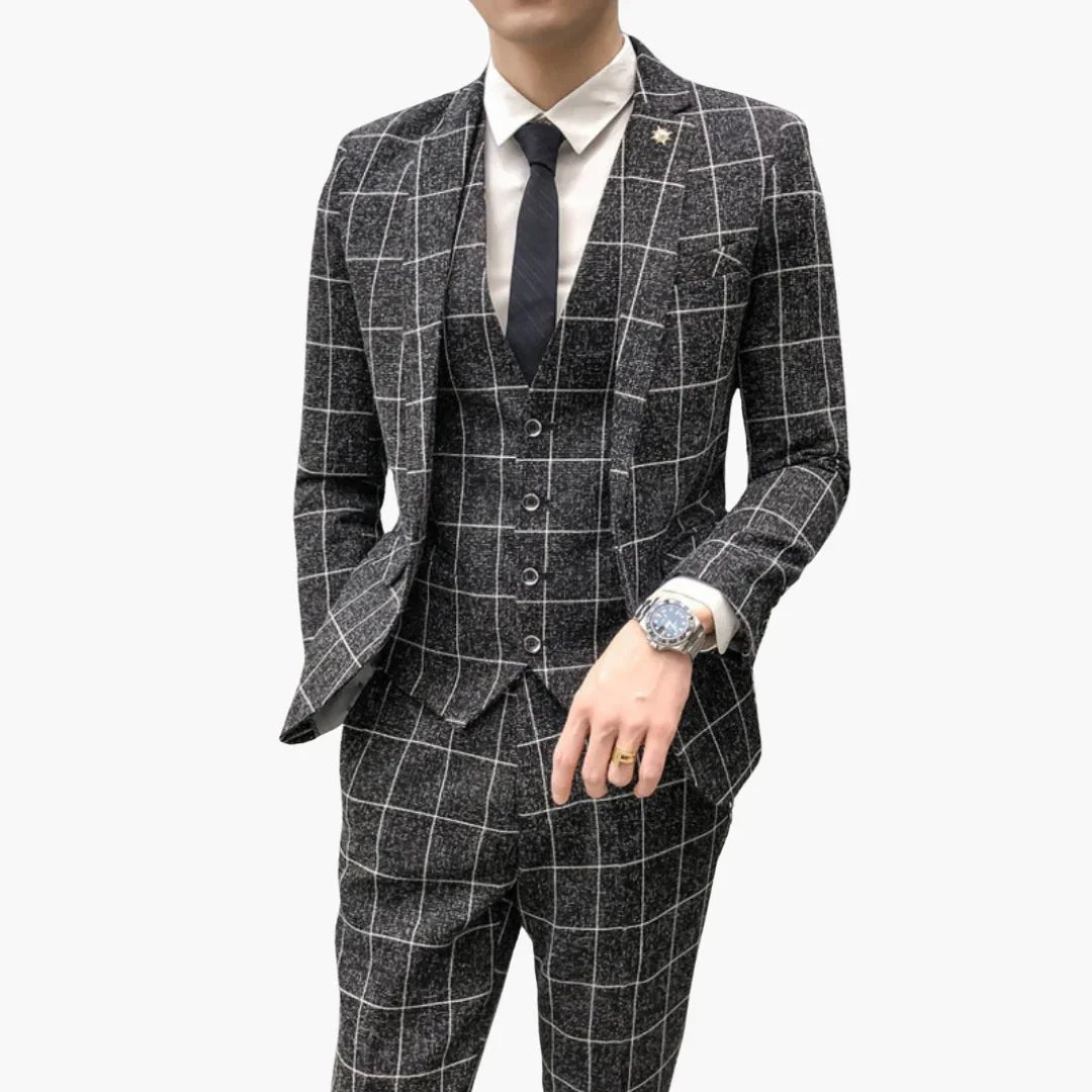 Men's Suit | 3-Piece Wedding Suit for Classy Occasions