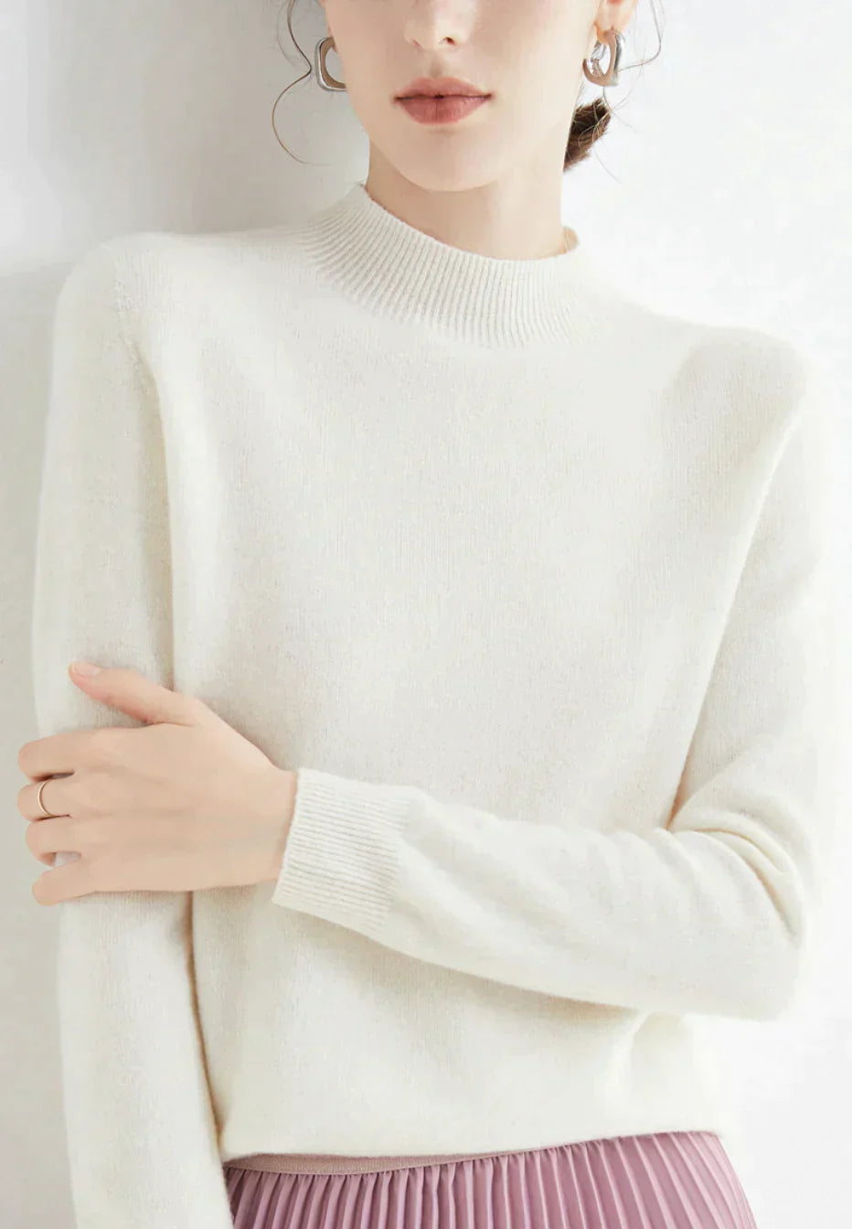 Cindie | Cashmere Pullover – Zeitlos Elegantes Design