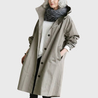 Christin | Wasserabweisender und eleganter Kapuzen Trenchcoat