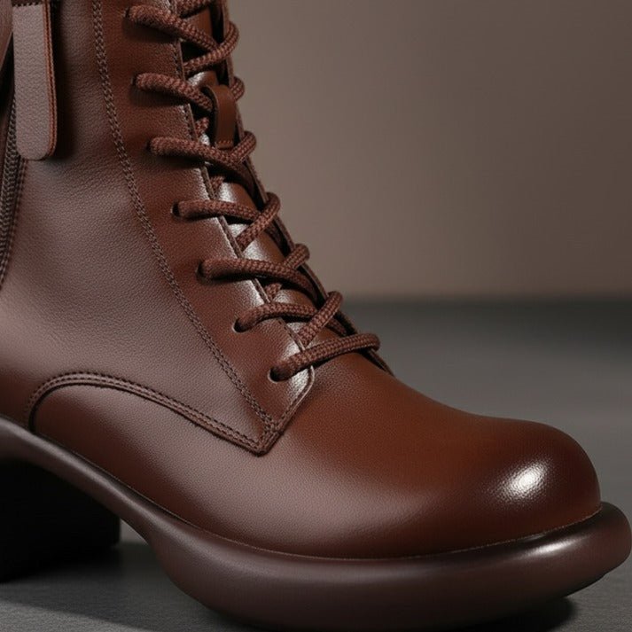Vintara | Vintage Ankle Boots – Fleece Lined für Damen