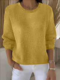 Karin | Gemütlicher und bequemer Winter strickpullover