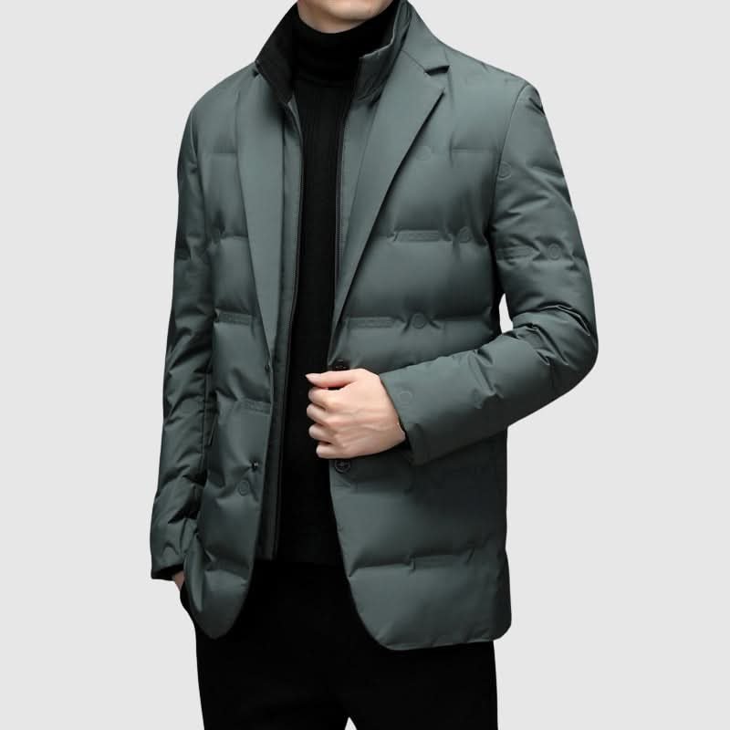 Lurevo | Puffer Jacket – Elegant Slim Fit Winter Coat