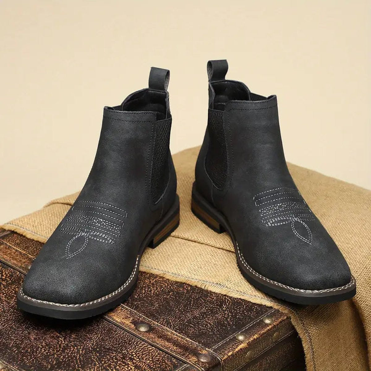 Martin | Stilvolle und stützende orthopädische Chelsea HerrenStiefel