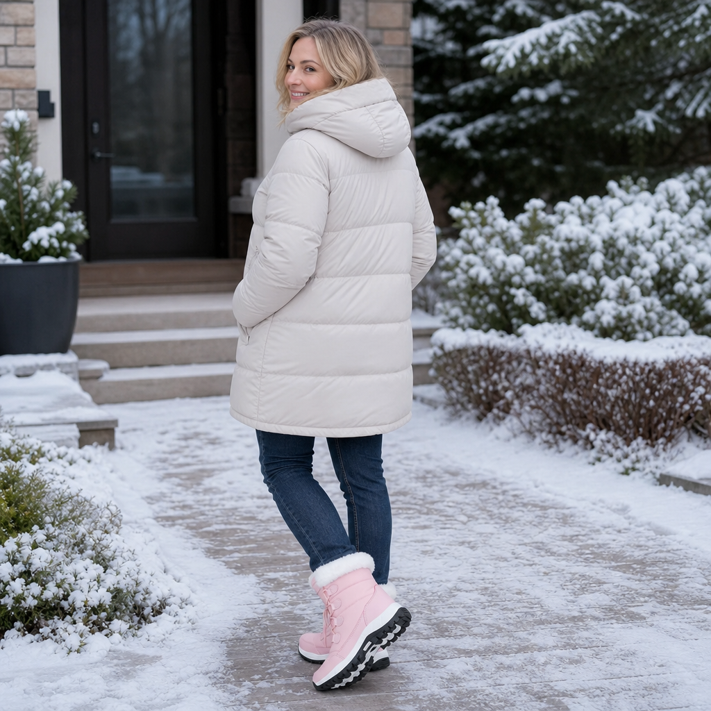 Cozywalk | Fleece-Lined Snow Boots – Warm and Non-Slip for Women