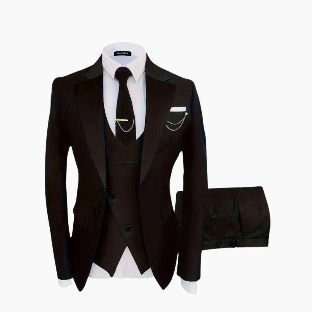 Noble | Men's 3-Piece Wedding Suit – Elegant Style for Festive Occasions