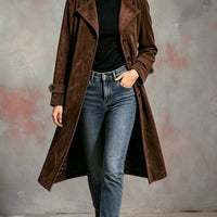 Freya | Klassischer und vielseitiger Longline Trenchcoat
