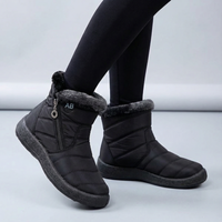Martina | Bequeme und leichte Damen Winterstiefeletten mit Kunstfellfutter