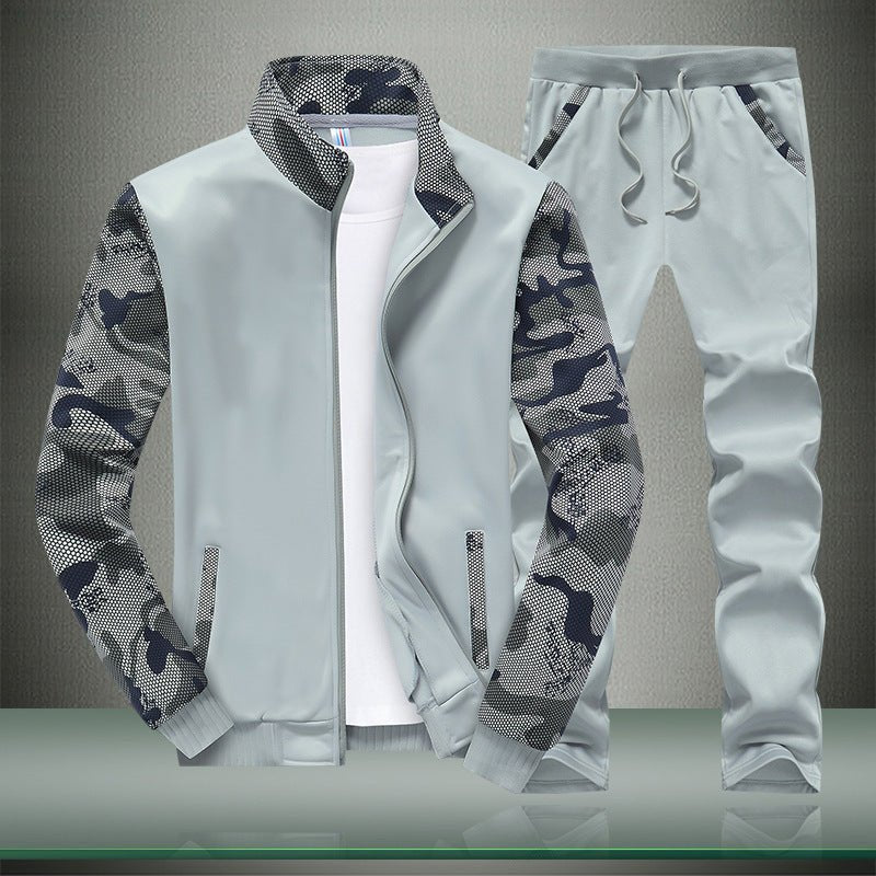 Drune | Herren Trainingsanzug – Modisches Camouflage Mesh für Aktive