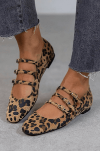 Aurelia | Stilvolle and auffällige Damen Loafer mit Leopardenmuster