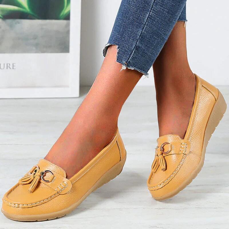 Amelia | Elegante und stützende Orthopädische Slip-On Loafer