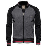 Maximilian | Moderne und bequeme Herren  Baumwoll Strickjacke