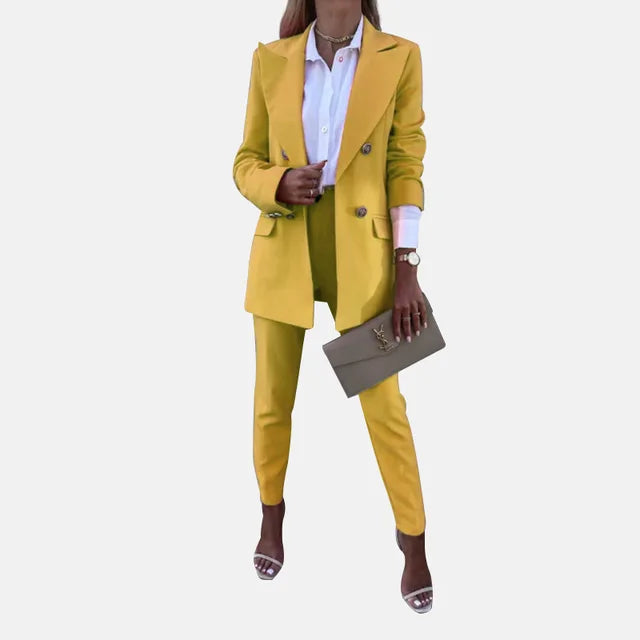 Franziska | Elegantes und modernes Blazer Zweiteiler Set