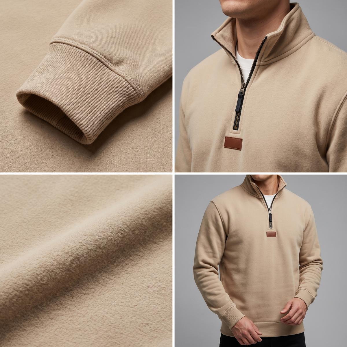 Lennox | Fleece Sweatshirt – Moderner Alltagsstil für Männer