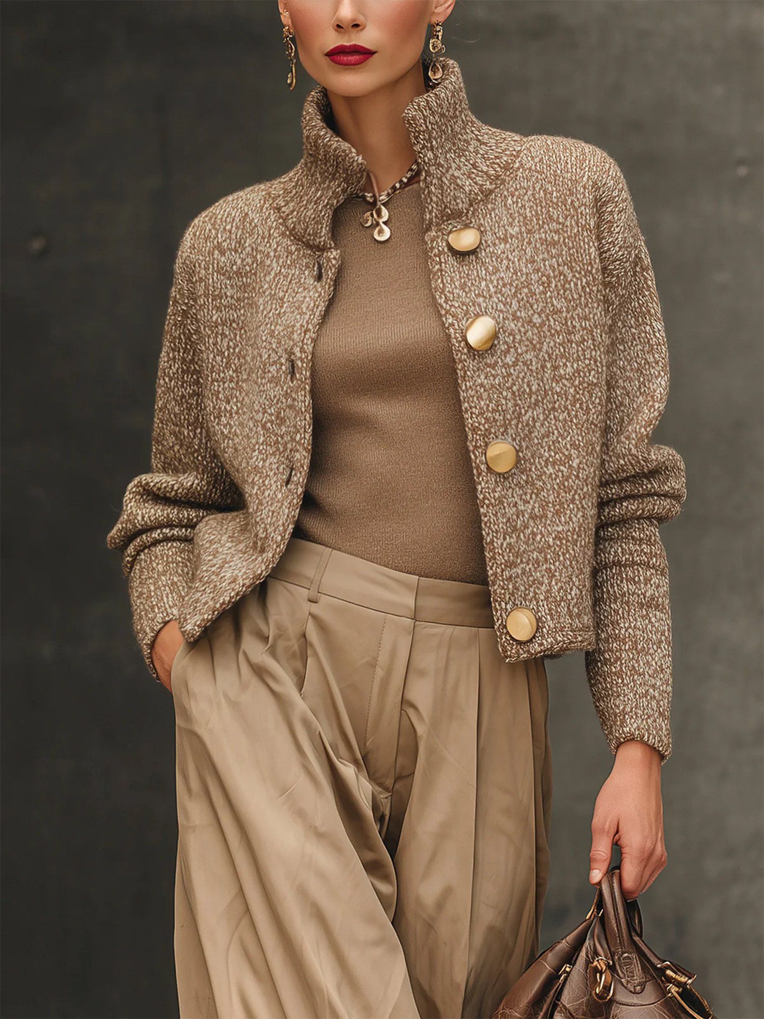 Clara | Gemütlicher Damen Strickblazer