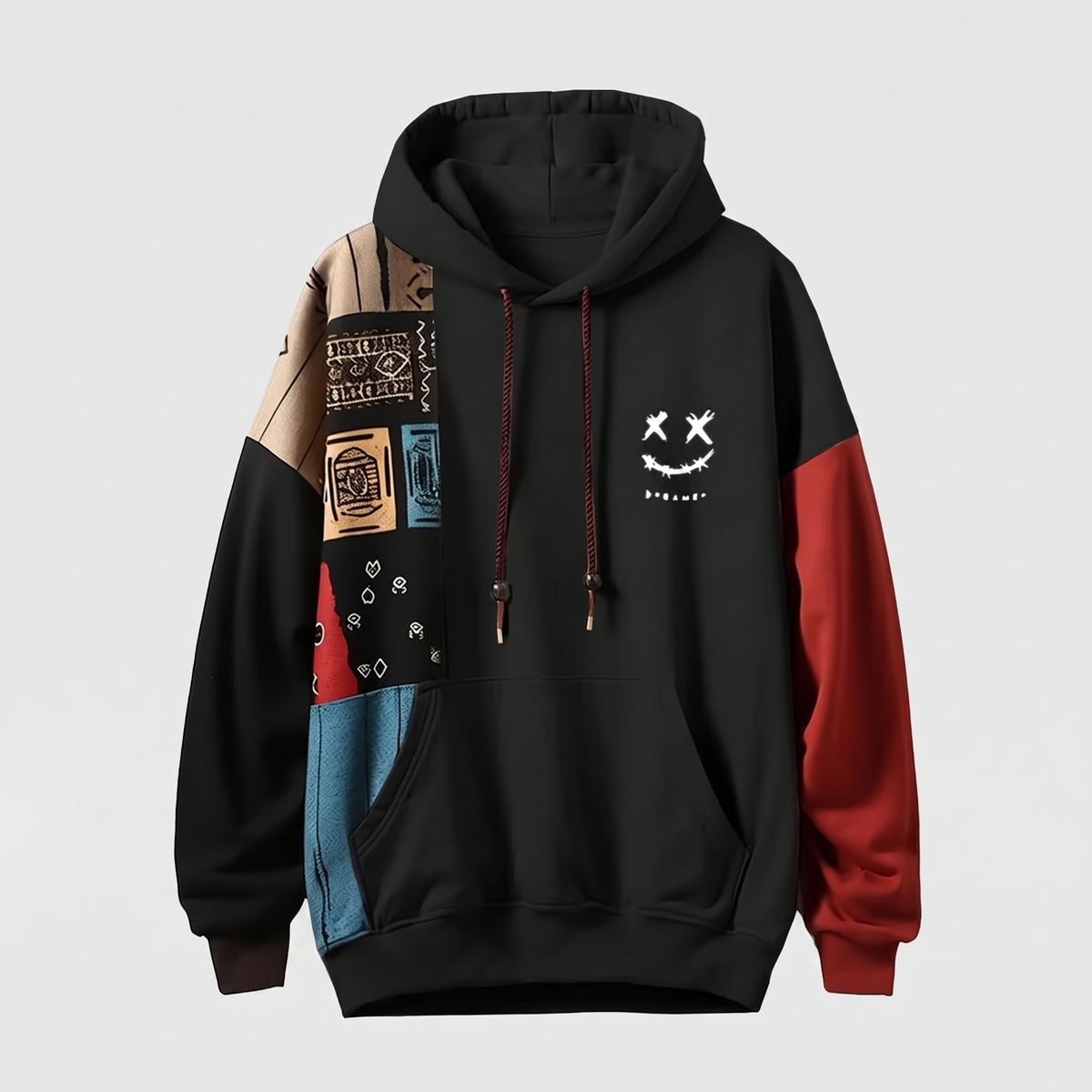 Riot | Contrast Hoodie – Bold Design für lässigen Stil