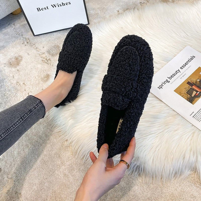 Anna | Plüsch-Hausschuhe für Damen – Weich und Elegant
