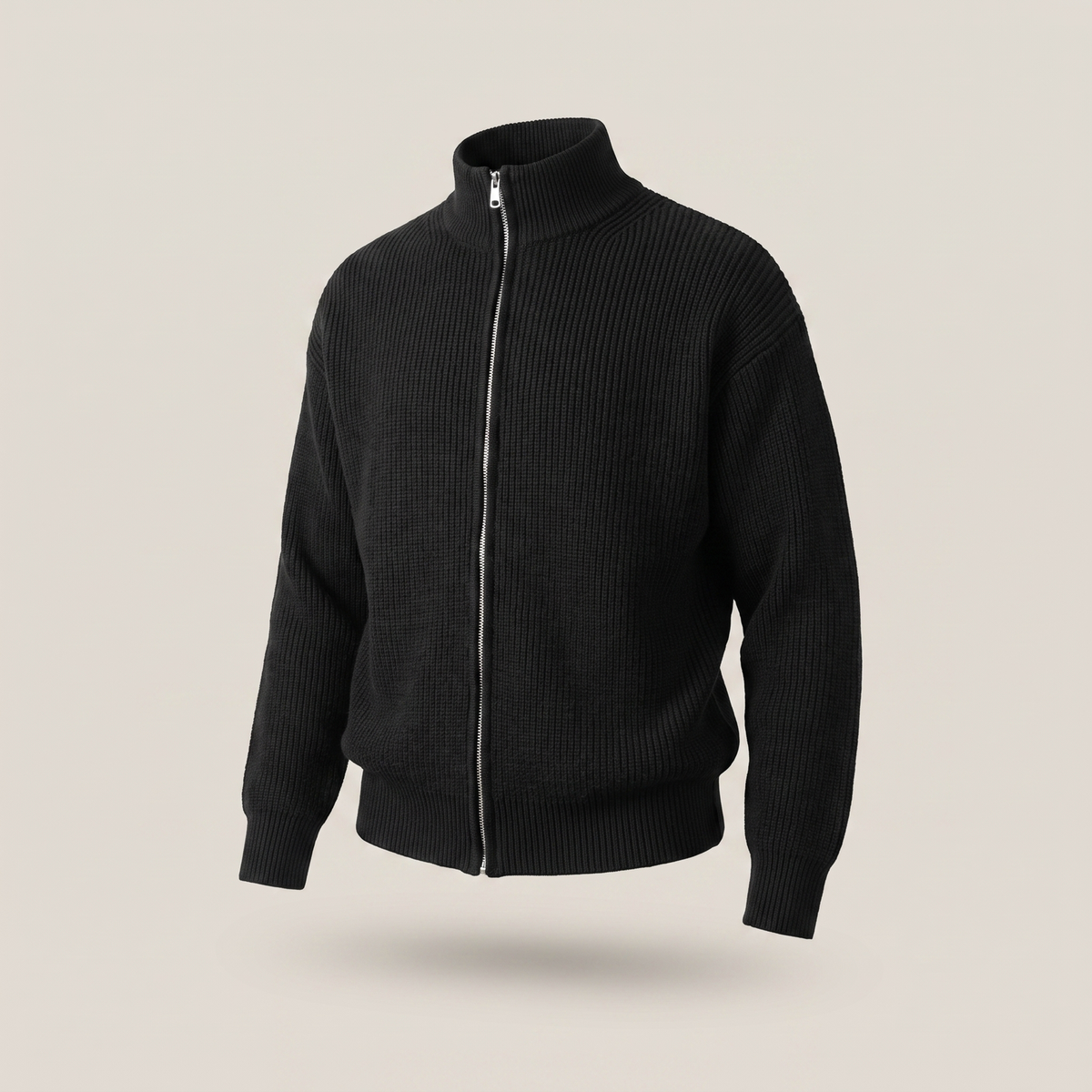 Hollis | Zip Cardigan – Smart-Casual Style für Männer