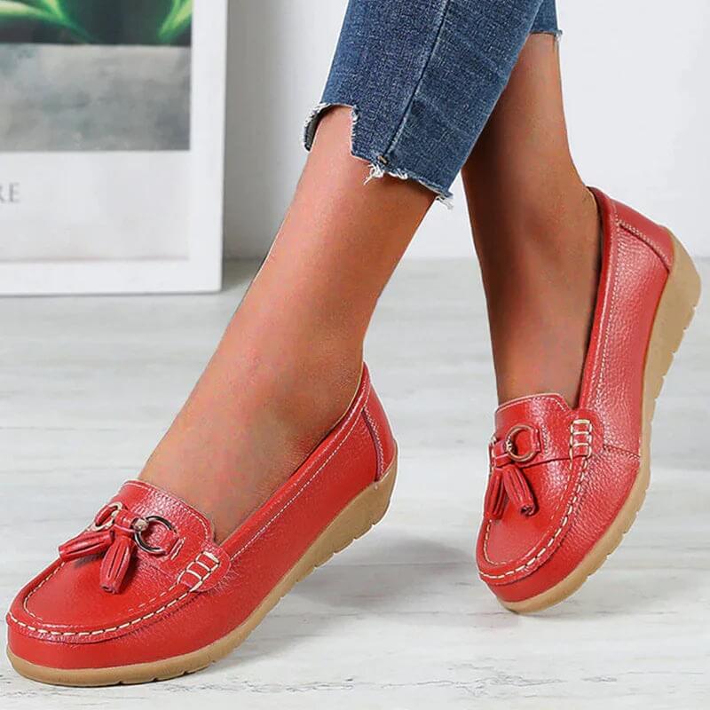 Amelia | Elegante und stützende Orthopädische Slip-On Loafer