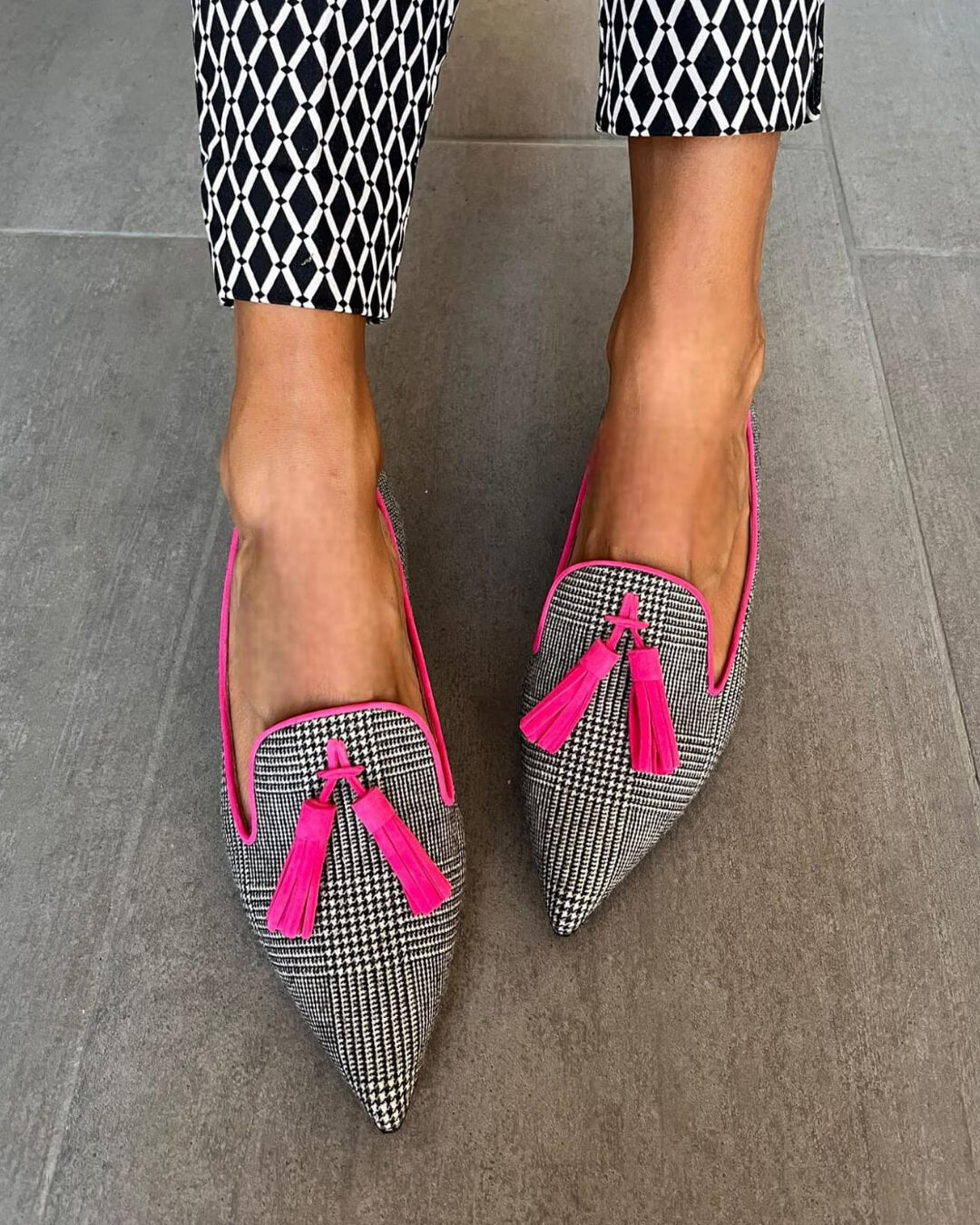 Grace | Elegante und moderne Damen-Loafer mit Fransen