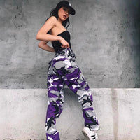 Emma | Trendige und bequeme Camouflage Cargohose