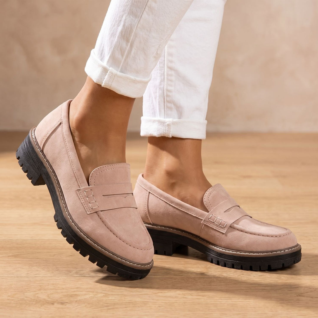Maya | Moderne Und Bequeme Damen Loafer Mit Markanter Plateausohle